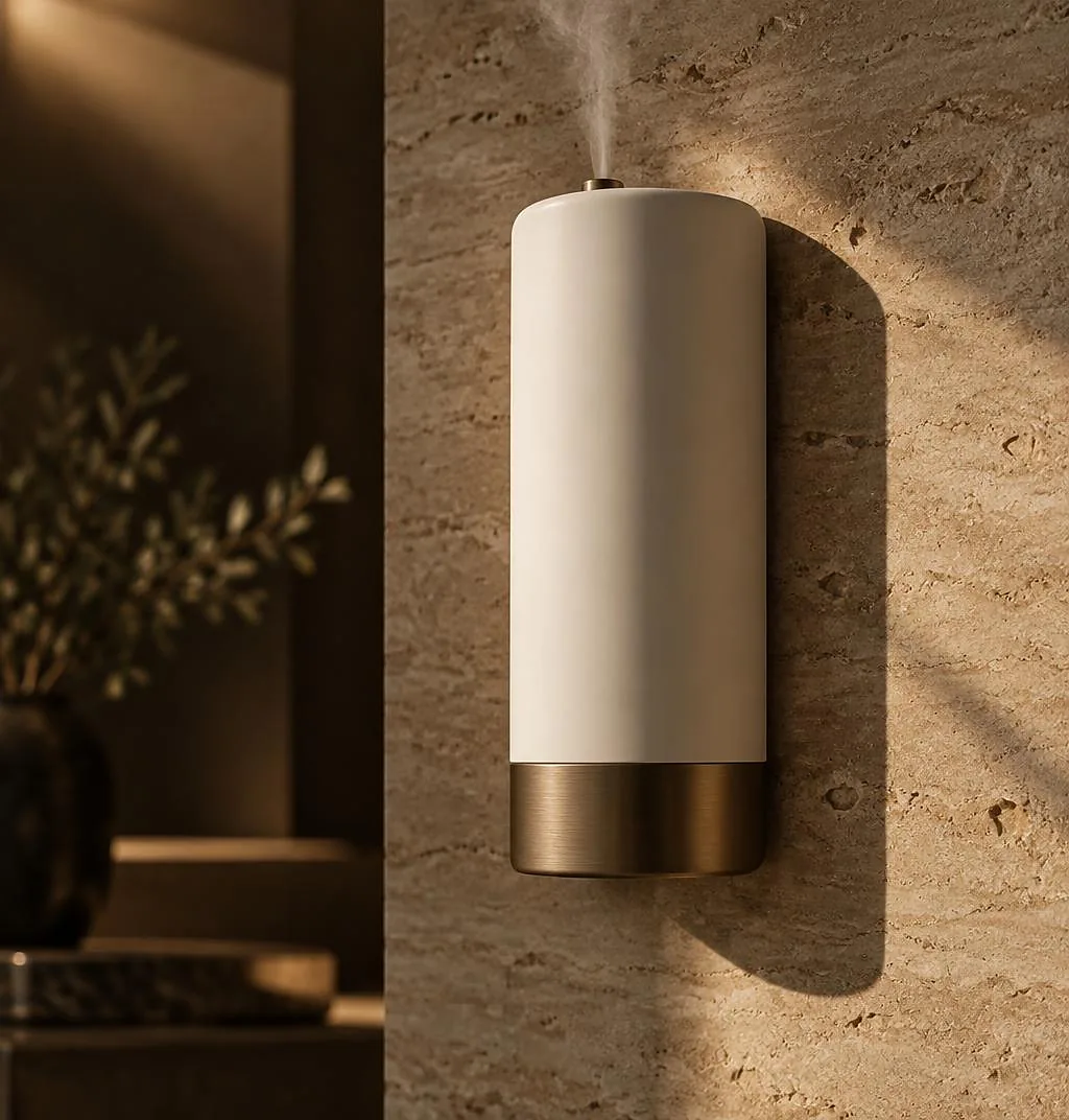 Wall-mounted fragrance diffuser